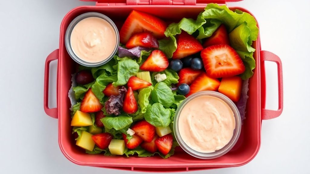 Healthy and colorful adult lunchbox ideas